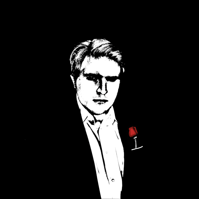 Change your photo into a the godfather like black and white picture by