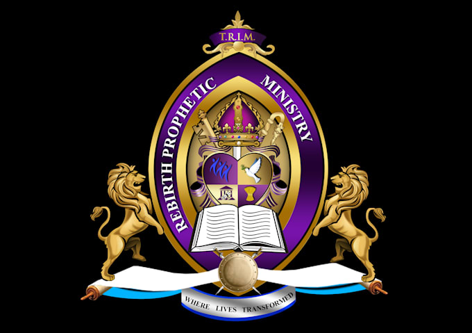 create stunning church and school seal logo from scratch