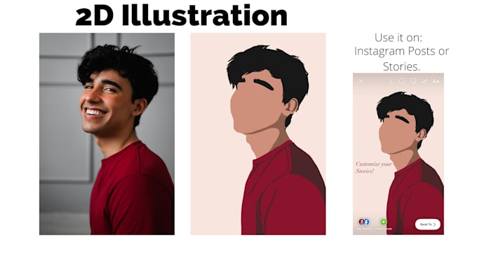 create a 2d illustration for you