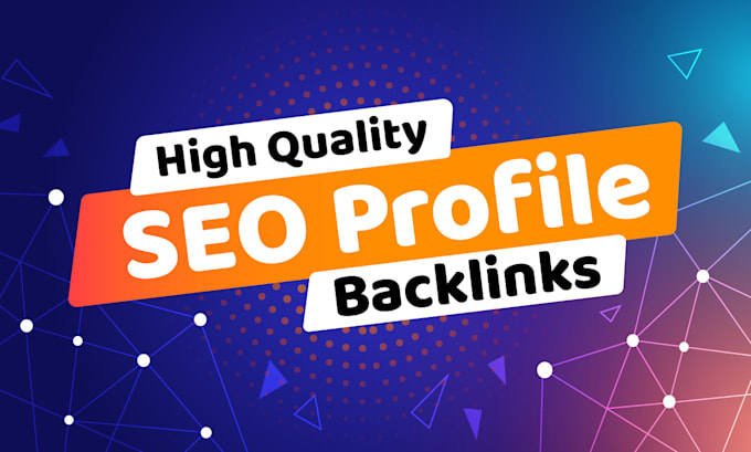 do SEO profile backlinks high quality