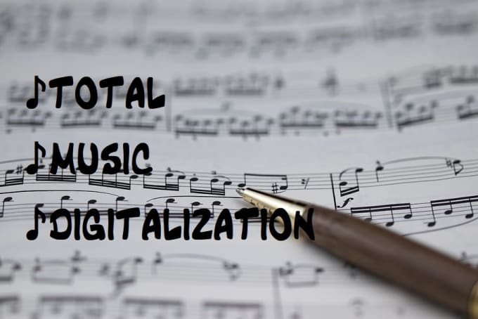 Hire a freelancer to professionally transcribe your music to notation software by ear