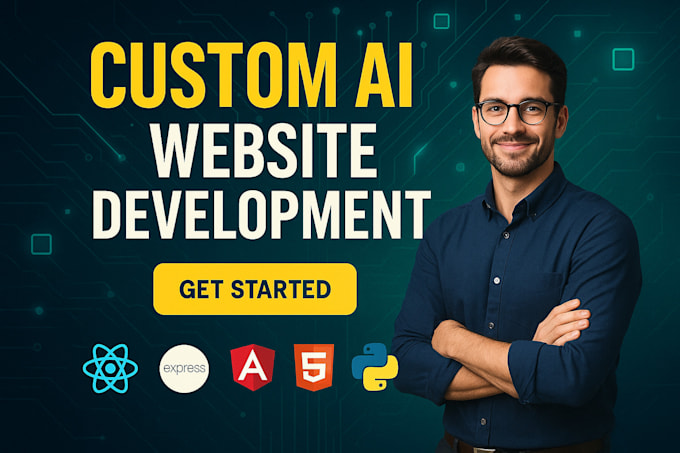 develop fast ai websites and apps with chatbots and API integration