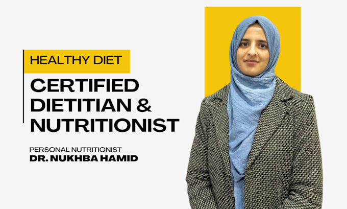 be your dietitian and make your meal plan
