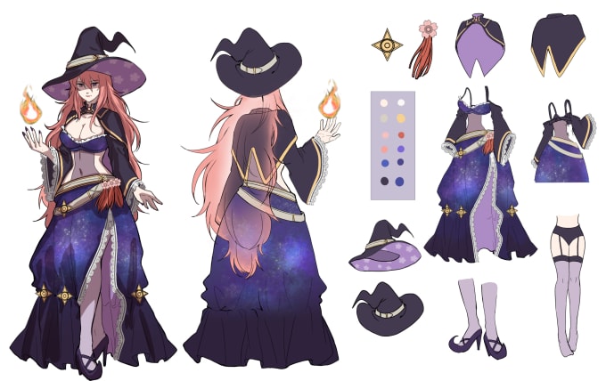 Gvavaya Anime Cosplay Wandering Witch: The Journey of Elaina Cosplay C