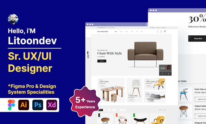 design for your website, saas product