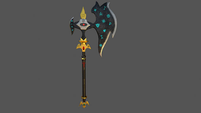 create 3d game assets in fbx or obj format