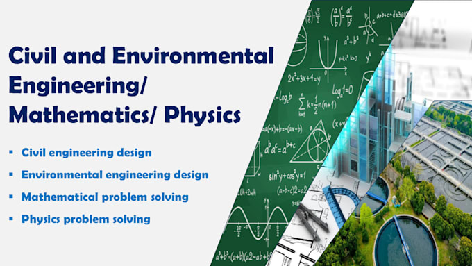 help you with mathematical and civil engineering work