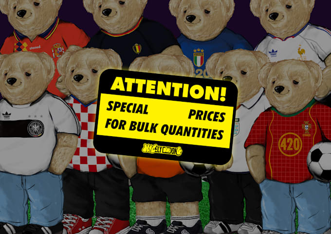 create illustration like the polo bear streetwear style