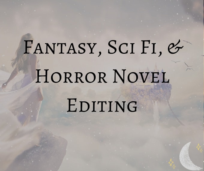 edit your fantasy,  sci fi, or horror novel