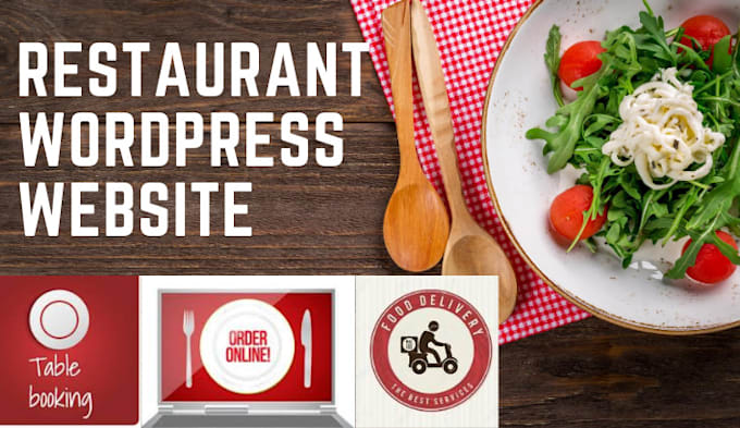 create free food delivery and restaurant booking website