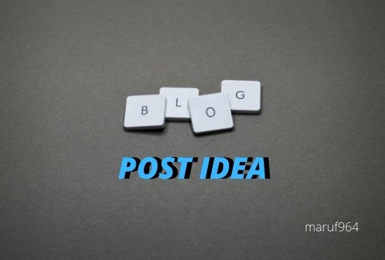 create blog post title idea for your blog