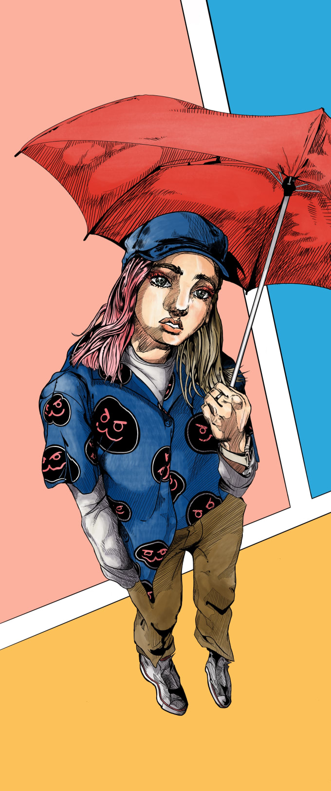 Draw You Or Anyone In Jojo Manga Art Style By Indaleciob Fiverr For a couple of years since the western acceptance of jojo's bizarre adventure numerous fans have been a bit misinformed about a certain drawing style used. draw you or anyone in jojo manga art style