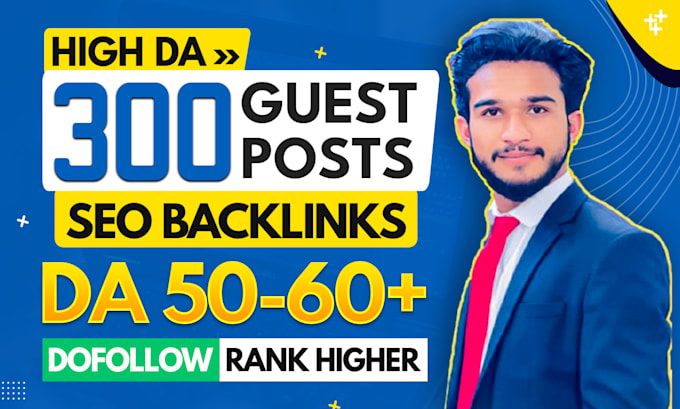 write and publish article on high da sites with premium guest post seo backlinks