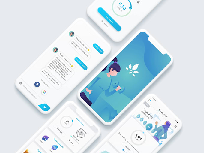 create a unique mobile app UI UX design