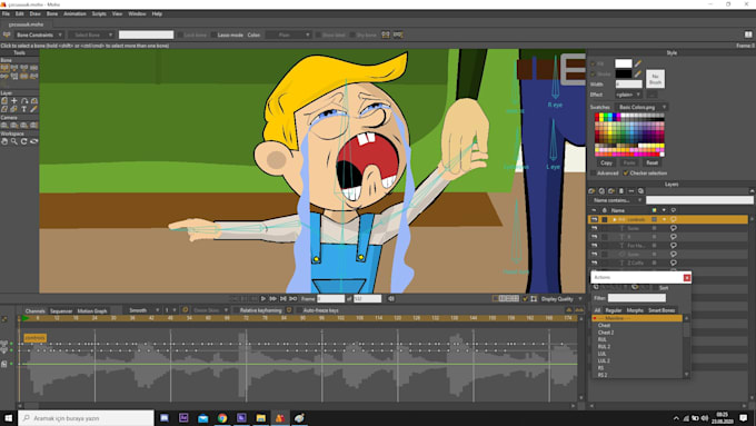 rig characters in moho pro