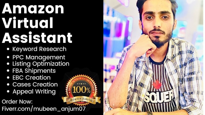 be your amazon virtual assistant and consultant