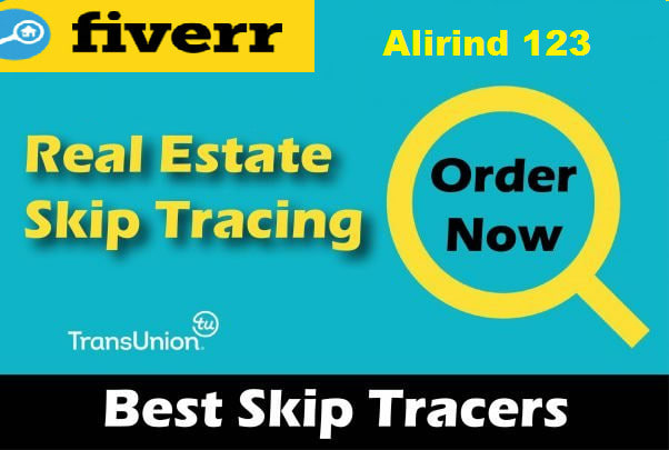 I will do real estate skip tracing by tloxp