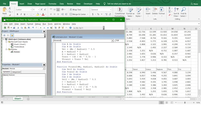 develop vba script for ms excel,ms word,ms access