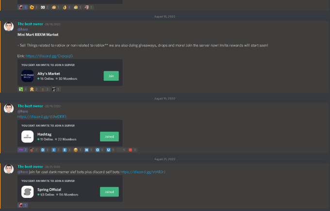 Advertise Your Discord Server To 4100 Active Community Server By Yinon Nch Fiverr - roblox robux giveaway discord servers