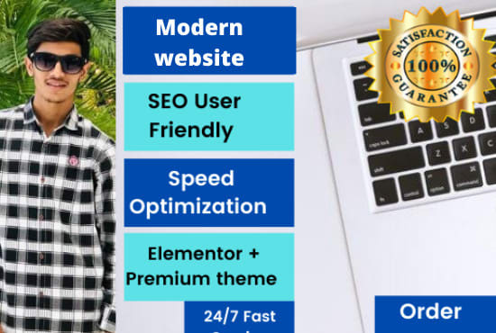 design modern wordpress website design or redesign wordpress website