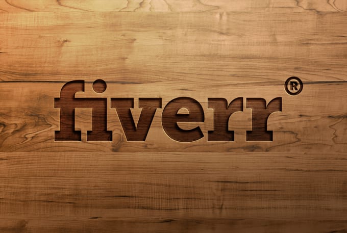 Carve A Wood Version Of Your Logo By Lextasy