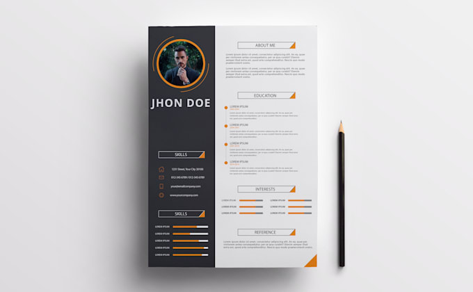 perform a professional resume and CV design or edit