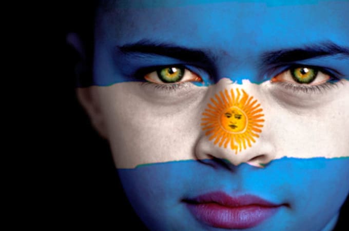 Paint Flag On Face In Photoshop By Visual360