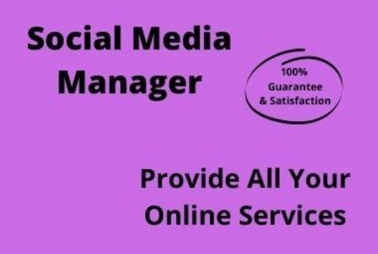 Be your professional social media manager and content creator by ...