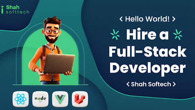provide full stack developers react js next js vue js mern