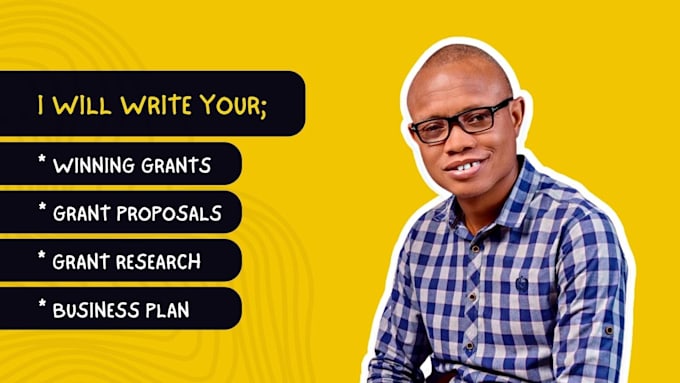 write a very convincing grant proposal for your non profit