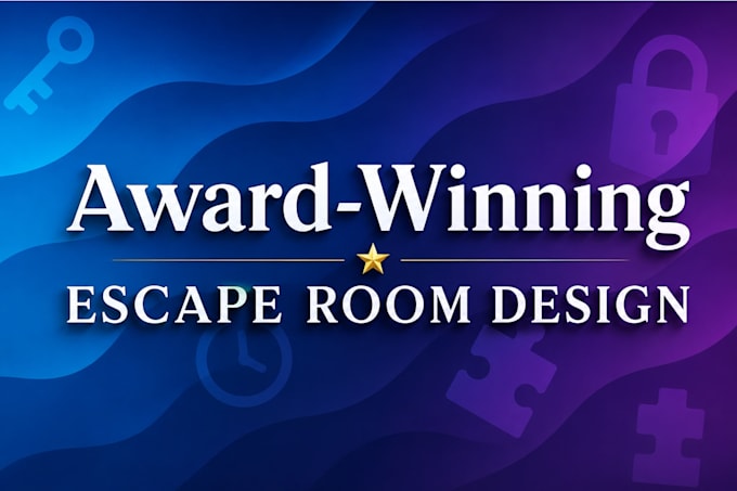 design an escape room game including puzzles and narrative