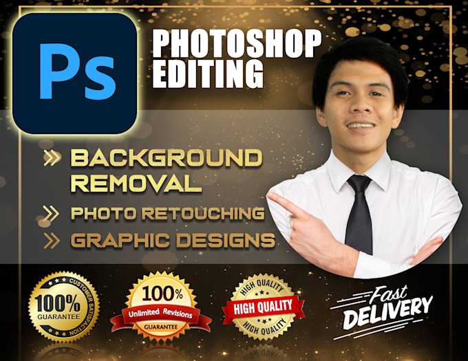 do photoshop editing with quick turnaround