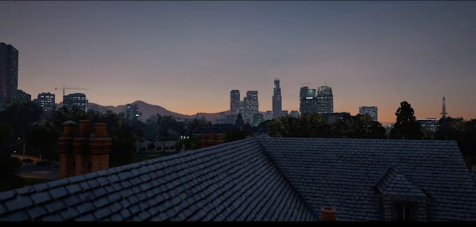 make a 4k cinematic video of gta 5