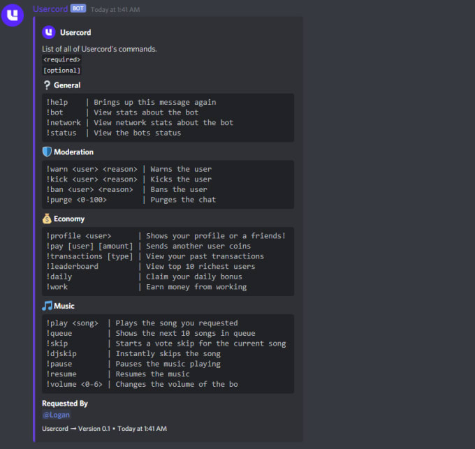 Make You A Professional Discord Bot By Yesimsevy