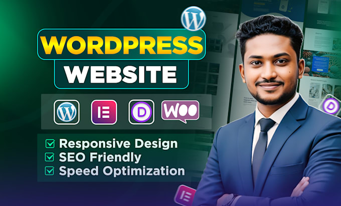 build, design, or redesign your wordpress website using elementor pro or divi