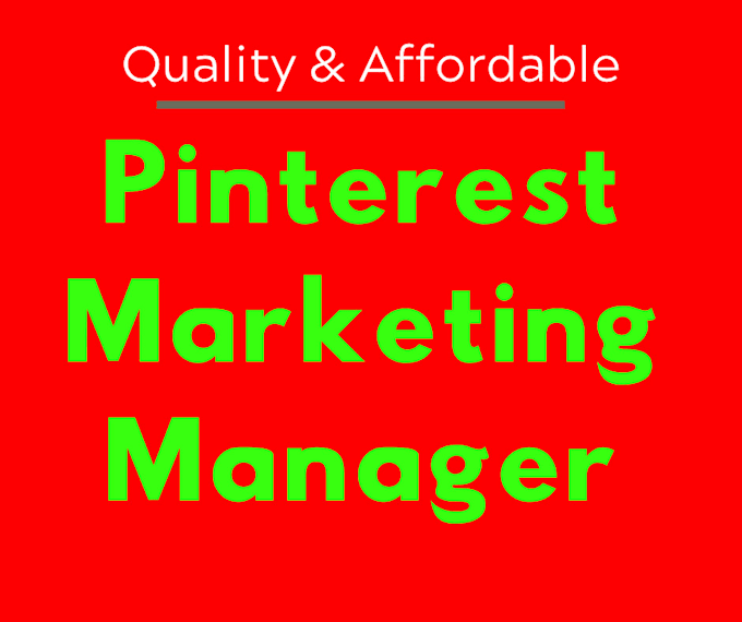 handle your work as a pinterest marketing manager