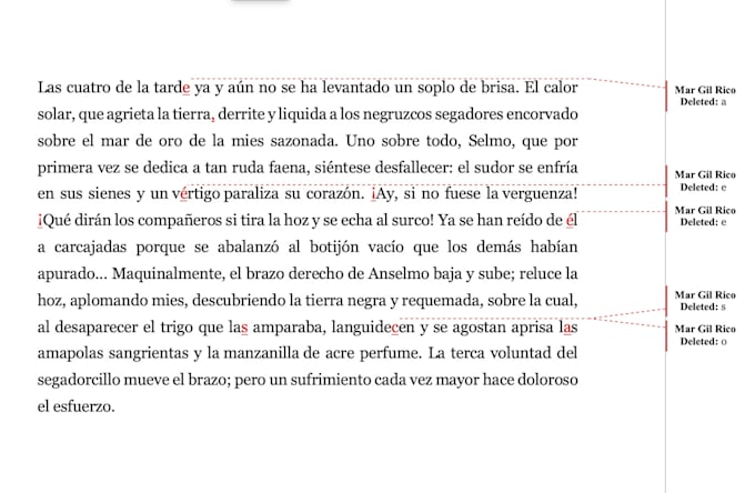 proofread and edit your texts in spanish or catalan