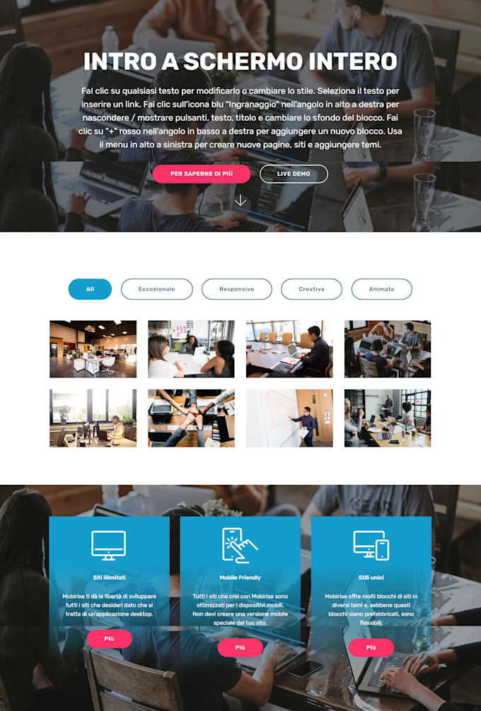 Landing Page For Your Business By Fastu1976