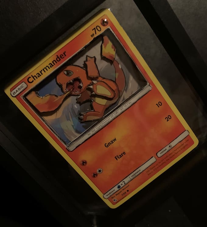 Pokemon Card Shadowboxes Make a pokemon card shadowbox using a card of your choice by ...
