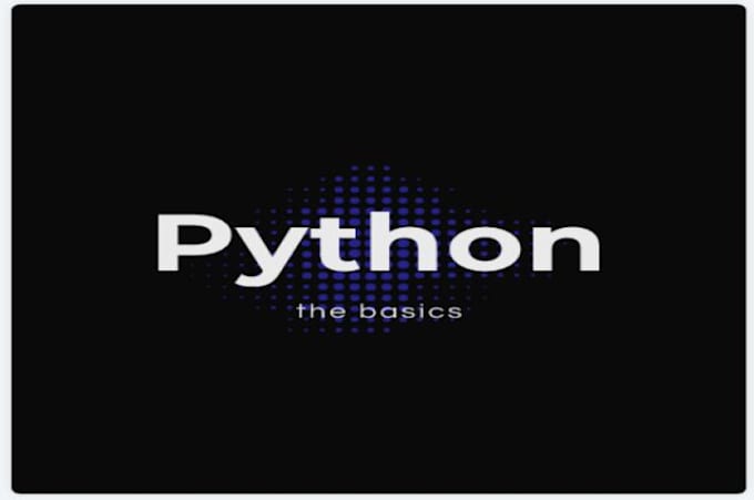 Teach you basic python by Mattdingo | Fiverr