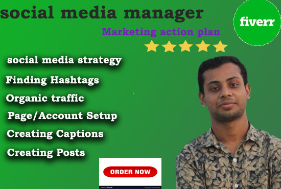 be your social media manager and content creator