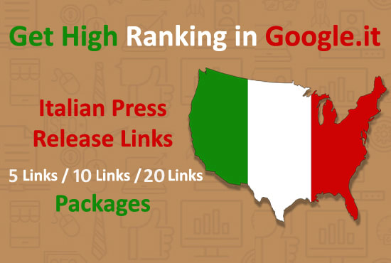 do italian press release link building