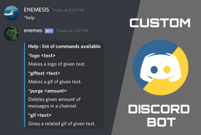 create your own chatbot discord