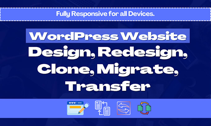 transfer, migrate and clone the wordpress website