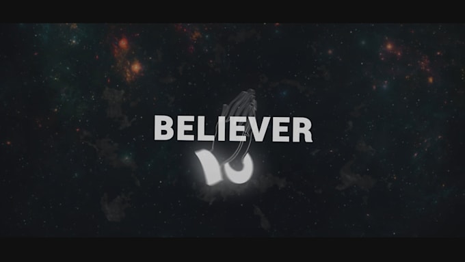 do awesome animated lyric video to your song