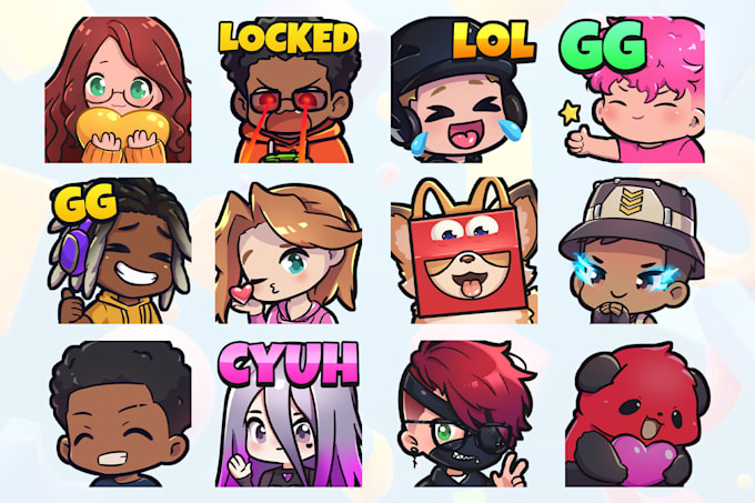 draw high quality twitch emotes and subbadges
