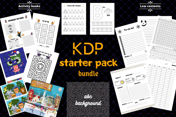 Download Provide You Kdp Starter Pack Bundle By Simou89 Fiverr