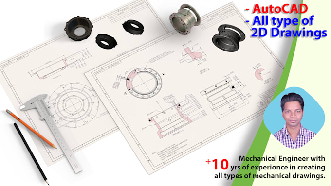 create 2d drawings for you