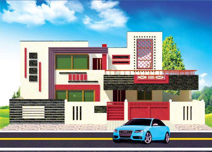 design 3d model on google sketchup and vray