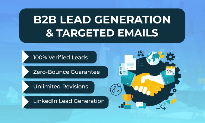 do targeted b2b lead generation, linkedin leads, and web scraping